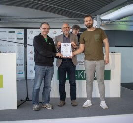 Gewinner des e4TESTIVAL Startup Awards Elektromobilität